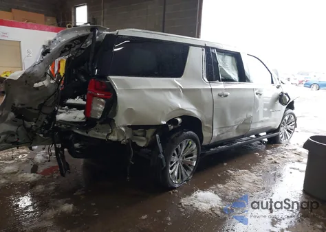 2021 Chevrolet Suburban 4Wd High Country из США, поврежденный, VIN 1GNSKGKL8MR164026